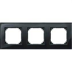 Merten Rahmen 489303 3fach onyxschwarz