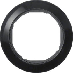 Berker Rahmen M3138201 1fach schwarz S1930