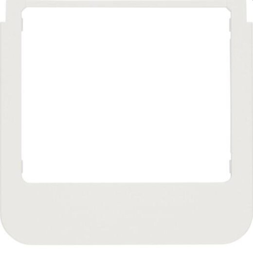 Berker Rahmen M3rund polarweissglaenzend