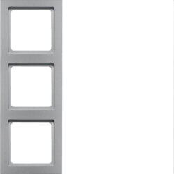 Berker Rahmen M33fach Q3 alu samt lackiert