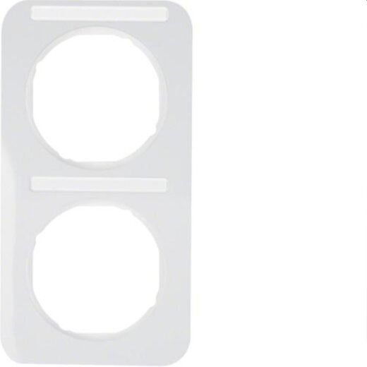 Berker Rahmen M310122169 polarweiss glaenzend