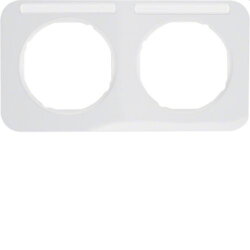 Berker Rahmen M310122179 polarweiss glaenzend