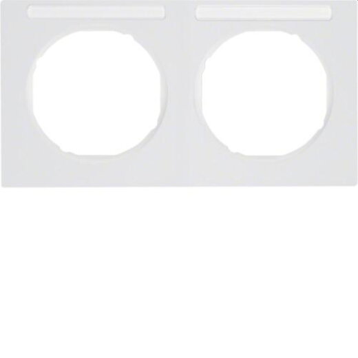 Berker Rahmen M310122279 polarweiss glaenzend