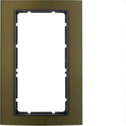 Berker Rahmen M313093001 braun/anthrazit