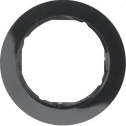 Berker Rahmen M310112045 schwarz glaenzend