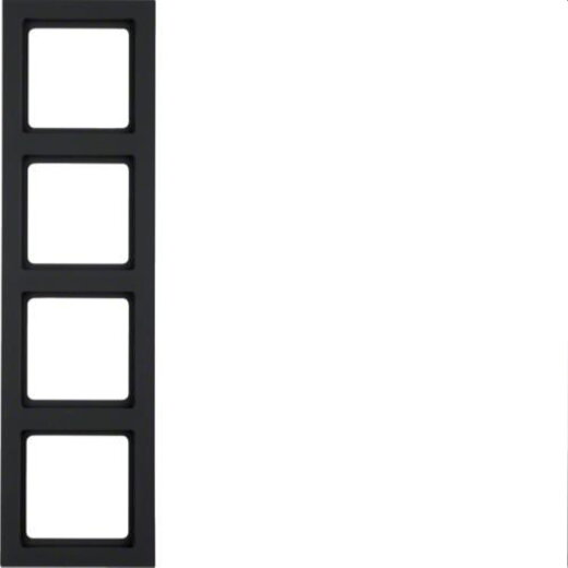 Berker Rahmen M310146096 Q.3 anthrazit samt