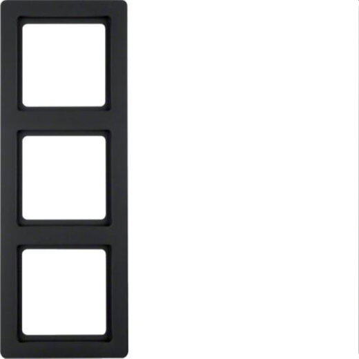 Berker Rahmen M310136086 Q.1 anthrazit samt