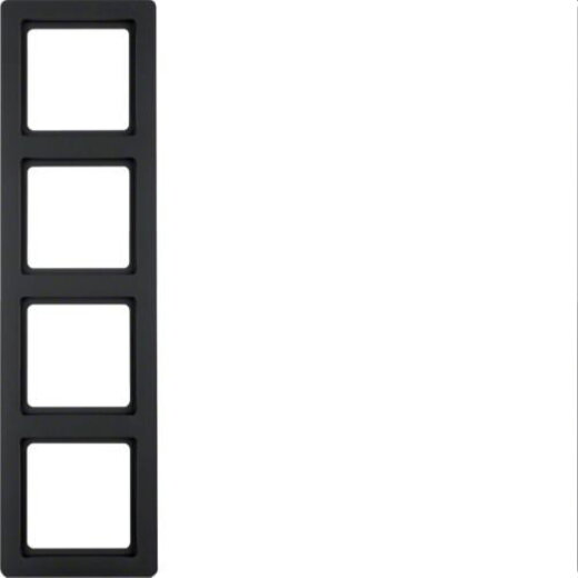Berker Rahmen M310146086 Q.1 anthrazit samt