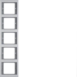 Berker Rahmen M313537003 K.5 Aluminium