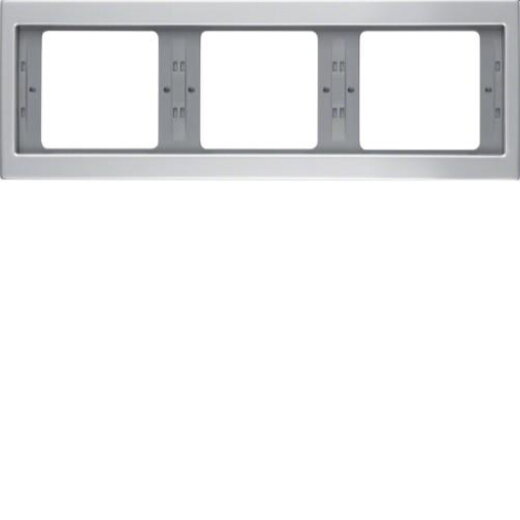 Berker Rahmen M313737003 K.5 Aluminium