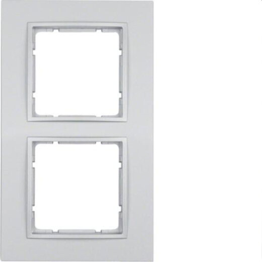 Berker Rahmen M310126424 B.7 aluminium matt
