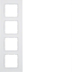 Berker Rahmen M310146919 B.7 polarweiss matt