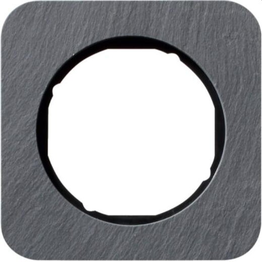 Berker Rahmen M310112384 Schiefer-anthrazit/schwarz