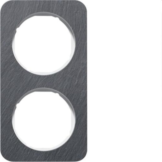 Berker Rahmen M310122389 Schiefer-anthrazit/polarweiss