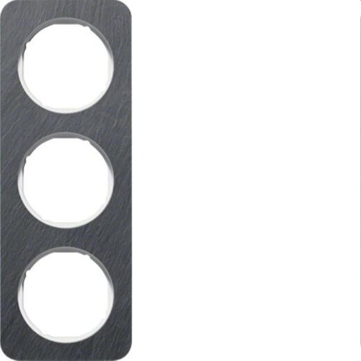 Berker Rahmen M310132389 Schiefer-anthrazit/polarweiss