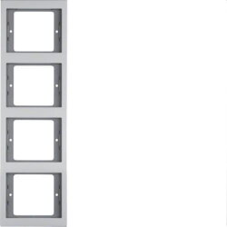 Berker Rahmen M313437003 alu