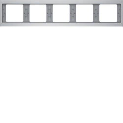 Berker Rahmen M313937003 alu