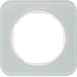 Berker Rahmen M310112109 Glas polarweiss