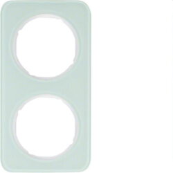 Berker Rahmen M310122109 Glas polarweiss