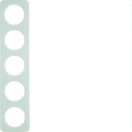 Berker Rahmen M310152109 Glas polarweiss