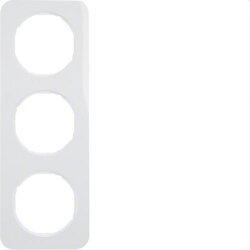 Berker Rahmen M310132189 polarweiss glaenzend