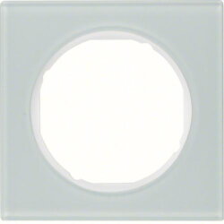 Berker Rahmen M310112209 Glas polarweiss