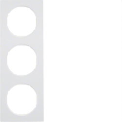 Berker Rahmen M310132289 polarweiss glaenzend