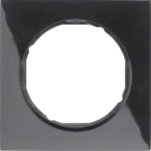 Berker Rahmen M310112245 schwarz glaenzend