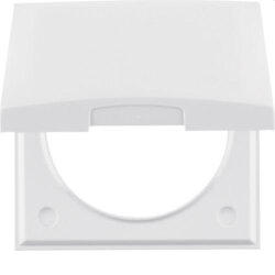 Berker Rahmen M3918282509 1fach polarweiss glaenzend