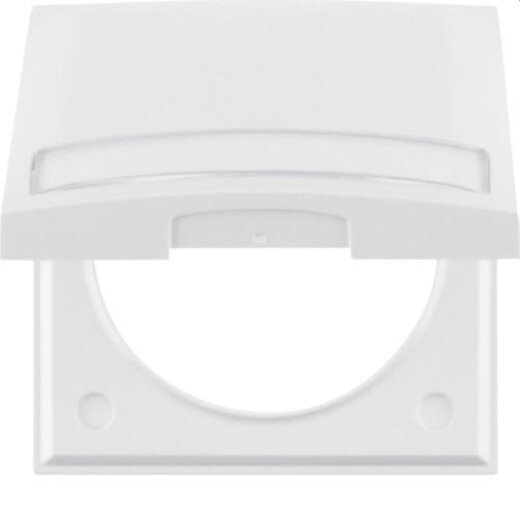 Berker Rahmen M3919882502 1fach polarweiss glaenzend