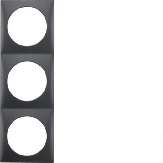 Berker Rahmen M3918192515 3fach anthrazit matt