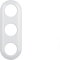 Berker Rahmen M3138139 3fach polarweiss glaenzend