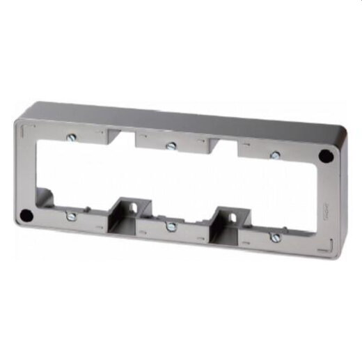 Berker Rahmen M310316086 3fach anthrazit samt