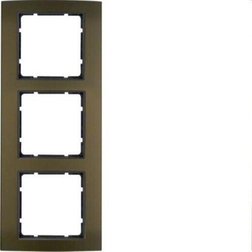 Berker Rahmen M310133001 braun/anthrazit