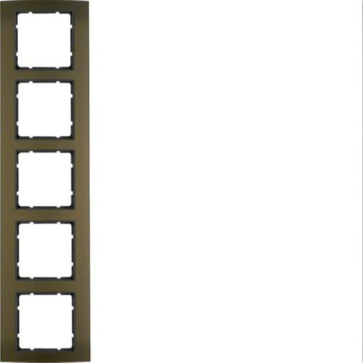 Berker Rahmen M310153001 braun/anthrazit