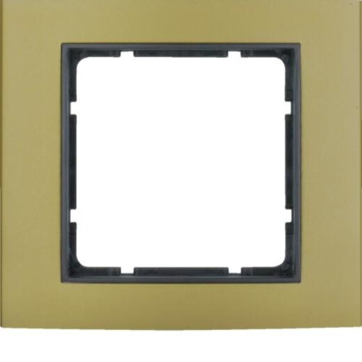 Berker Rahmen M310113016 gold/anthrazit