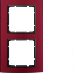 Berker Rahmen M310123012 rot/anthrazit