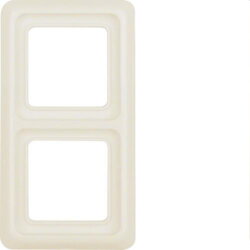 Berker Rahmen M31329 2fach mit Dichtung WG UP IP44 weiss