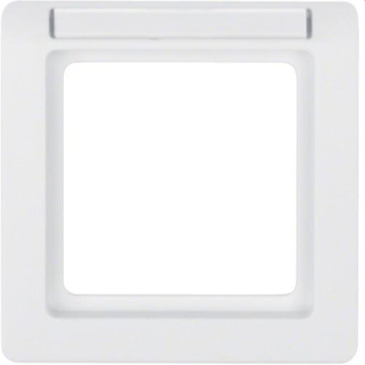 Berker Rahmen M310116019 polarweiss samt