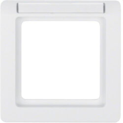 Berker Rahmen M310116019 polarweiss samt