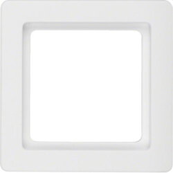 Berker Rahmen M310116089 polarweiss samt