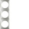 Berker Rahmen M3918192568 3fach chrom matt