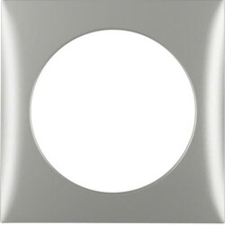 Berker Rahmen M3918272558 1fach chrom matt lackiert