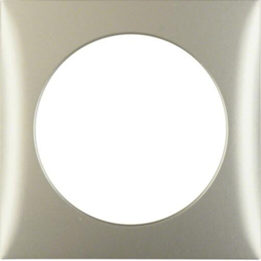 Berker Rahmen M3918272524 1fach edelstahl lackiert