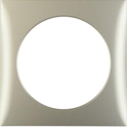 Berker Rahmen M3918272524 1fach edelstahl lackiert