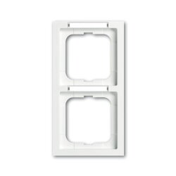 Busch-Jaeger 1722-184 NSK 2fach senkrecht Rahmen