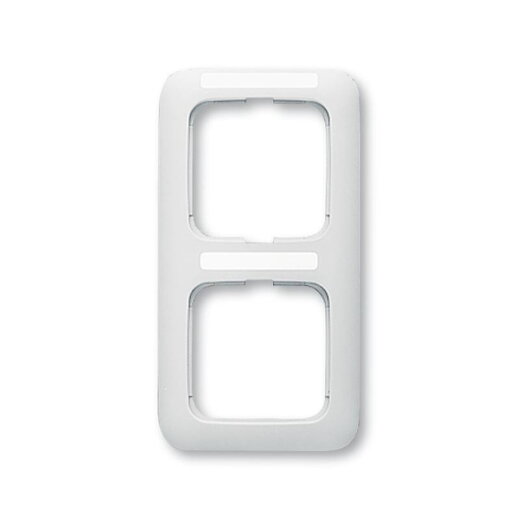 Busch-Jaeger 1722 NS-214 2fach Reflex-SI senkrecht Rahmen