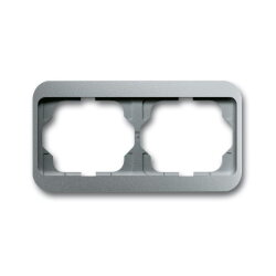 Busch-Jaeger 1722-266 2fach waagerecht Rahmen