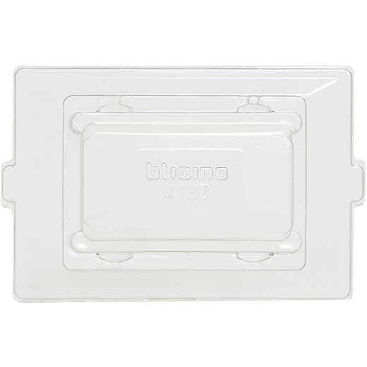 Bticino Schutzabdeckung LN4783 für Tragring 3-mod