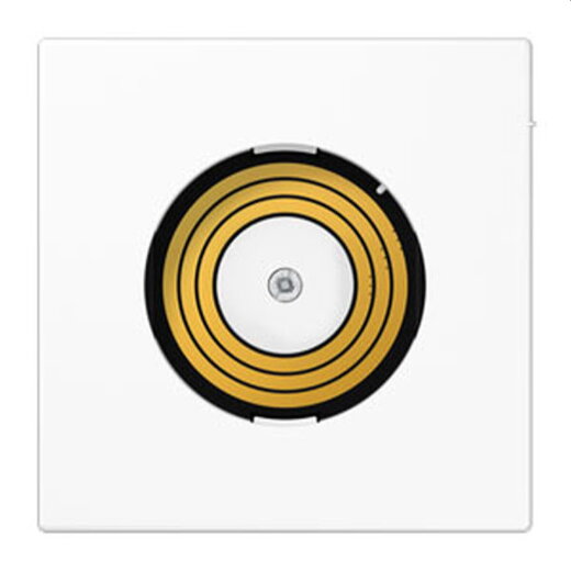 Jung Abdeckung für Spannungsversorgung Plug & Light, Thermoplast, Serie LS, alpinweiß PLLSDMSWW